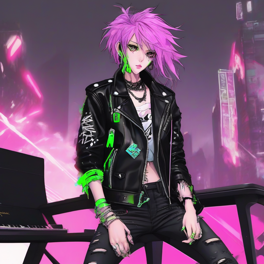 Asuka_wears_a_black_leather_jacket_and_distressed_denim_jeans_4.png