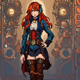 Asuka_wears_a_steampunk_outfit_with_leather_corset_layered_skirt_and_brass_accents_3_small.png