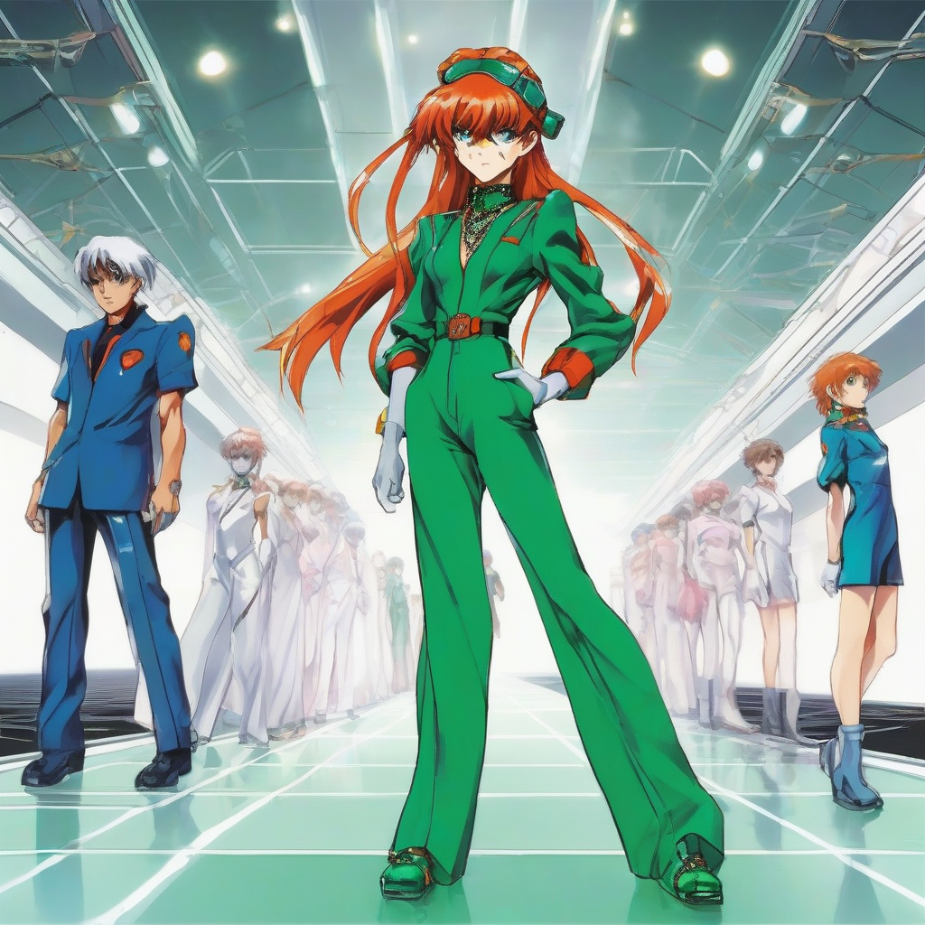 Asuka_wears_emerald_green_jumpsuit_&_bold_accessories_4.png