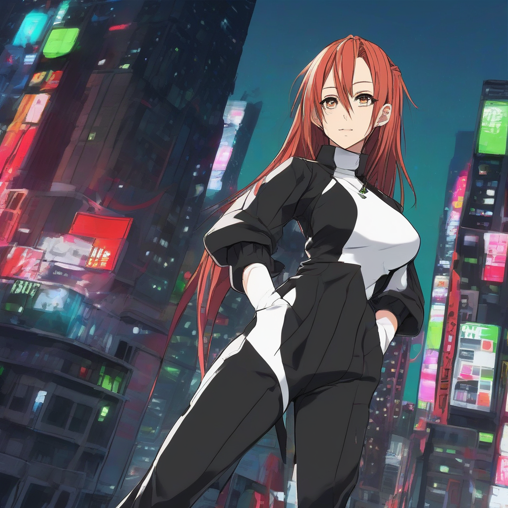 Asuna_Yuuki_wears_a_black_jumpsuit_and_neon_green_boots_4.png