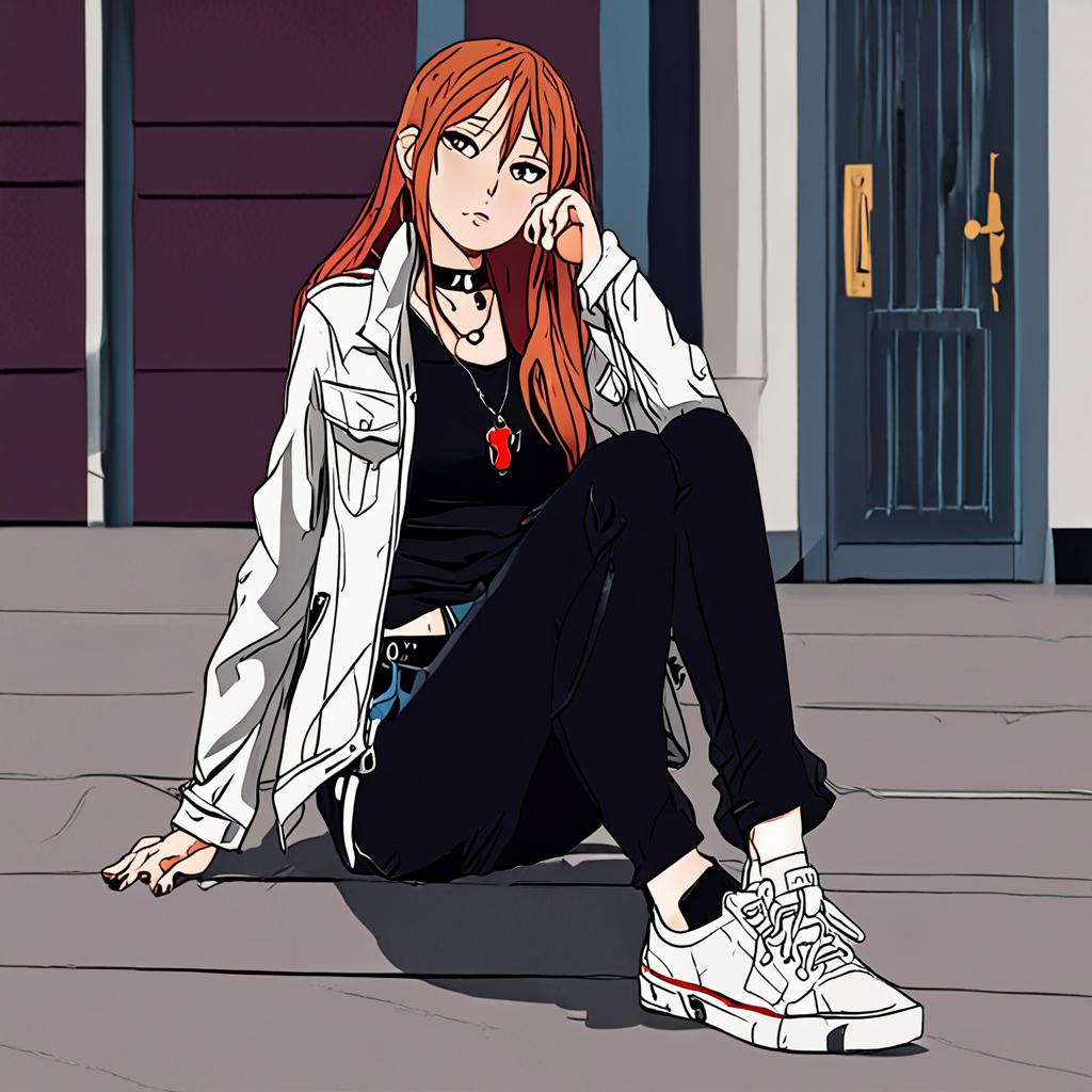 Asuna_wears_black_red_and_denim_streetwear_outfit_3.png