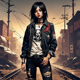 Mikasa_Ackerman_wears_a_90s_Grunge_Chic_outfit_with_flannel_band_tee_and_ripped_jeans_3_small.png