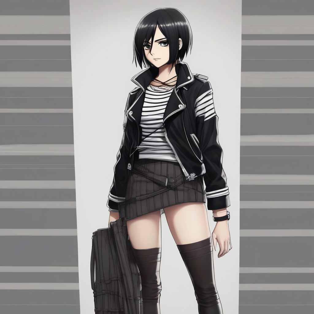 Mikasa_Ackerman_wears_a_Parisian_streetwear_outfit_4.png