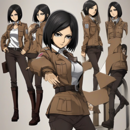 Mikasa_Ackerman_wears_a_black_graphic_t-shirt_distressed_denim_jeans_and_a_white_denim_jacket_2_small.png