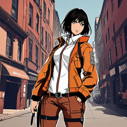 Mikasa_Ackerman_wears_a_black_graphic_t-shirt_distressed_denim_jeans_and_high-top_sneakers_1_small.png