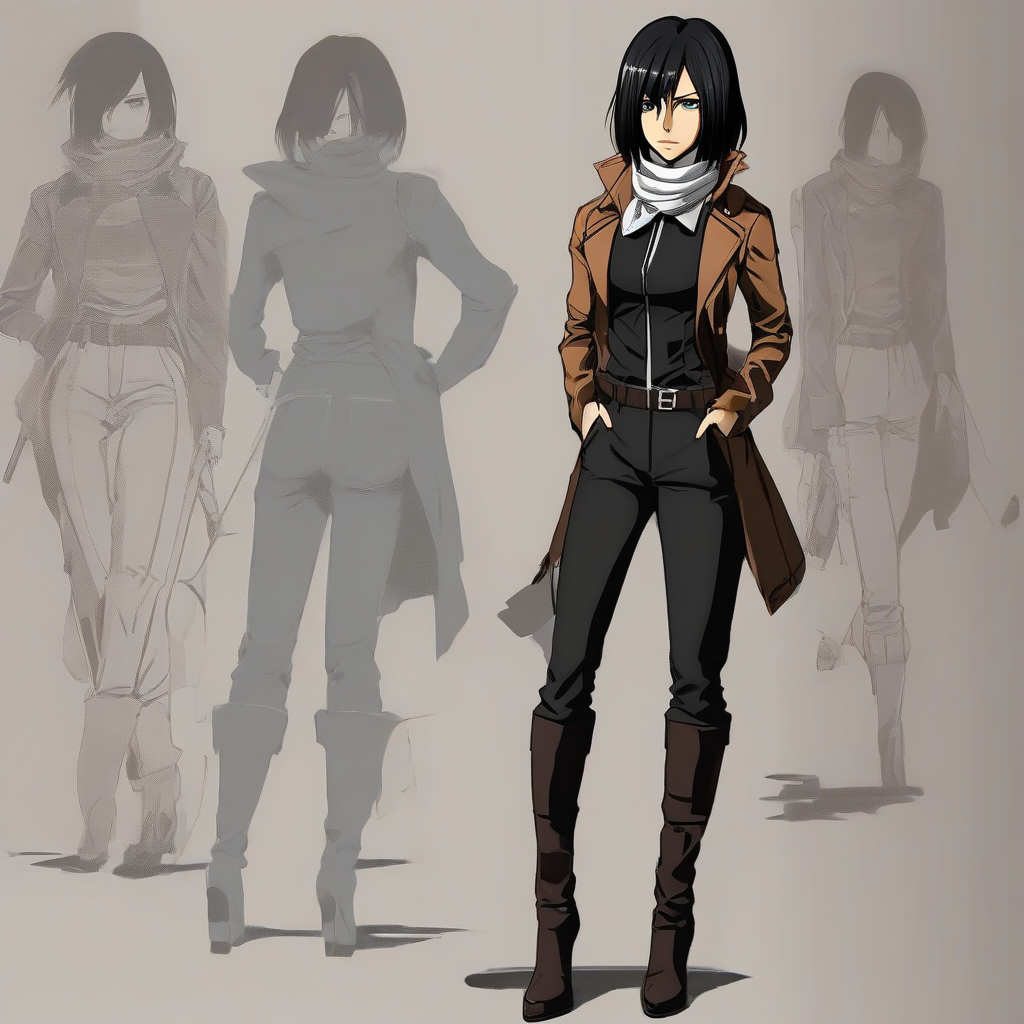 Mikasa_Ackerman_wears_a_black_jumpsuit_and_sneakers_2.png