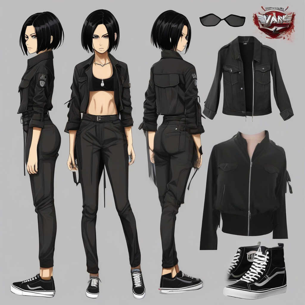 Mikasa_Ackerman_wears_a_black_jumpsuit_and_sneakers_4.png