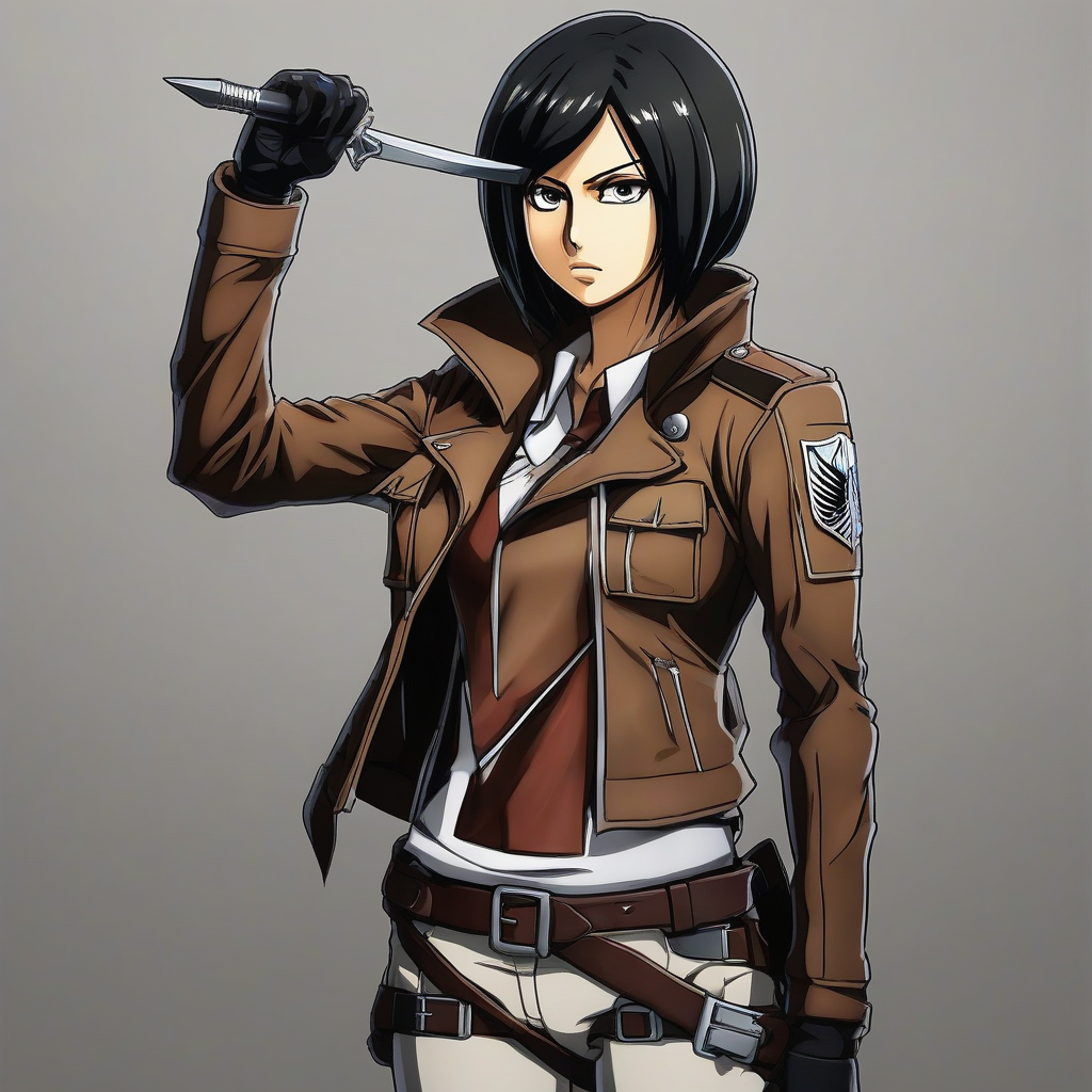 Mikasa_Ackerman_wears_a_leather_jacket_distressed_jeans_and_boots_2.png