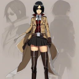 Mikasa_Ackerman_wears_a_leather_jacket_emerald_green_ball_gown_and_oversized_sunglasses_2_small.png