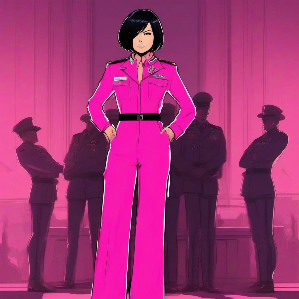 Mikasa_Ackerman_wears_a_neon-pink_jumpsuit_and_black_stilettos_4.png