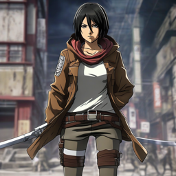 Mikasa_wears_a_black_bomber_jacket_distressed_denim_and_Vans_sneakers_2_small.png