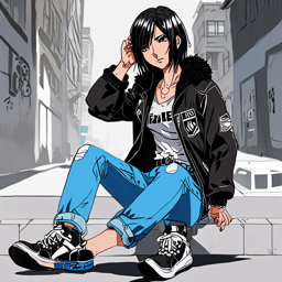 Mikasa_wears_a_black_graphic_t-shirt_distressed_denim_and_chunky_sneakers_3_small.png