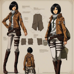Mikasa_wears_a_black_graphic_t-shirt_distressed_denim_jeans_and_a_denim_jacket_2_small.png