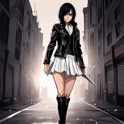 Mikasa_wears_a_black_leather_jacket_skirt_and_boots_with_silver_accents_3_small.png