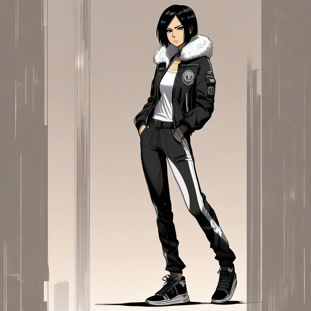 Mikasa_wears_a_chic_black_jumpsuit_and_leather_jacket_4.png