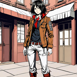Mikasa_wears_a_flannel_shirt_band_tee_and_mom_jeans_1_small.png