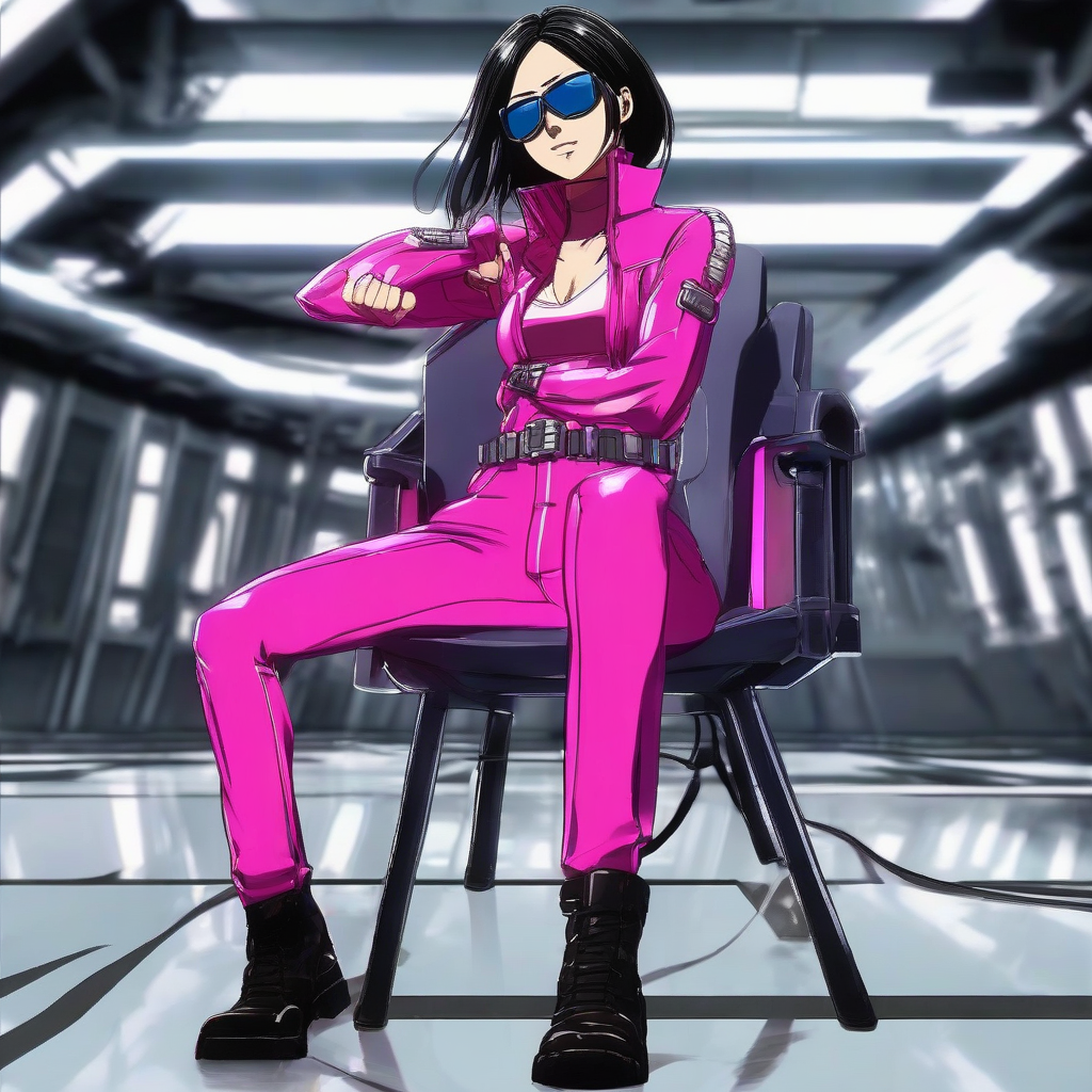 Mikasa_wears_a_neon_pink_jumpsuit_with_bold_stripes_4.png