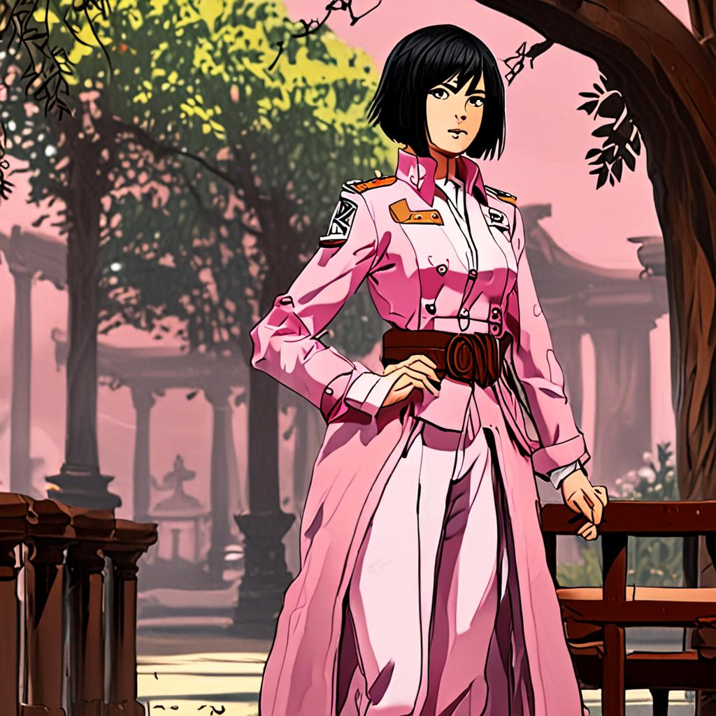 Mikasa_wears_a_pastel_pink_dress_and_black_boots_1.png