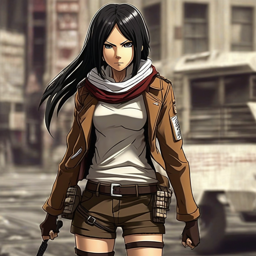 Mikasa_wears_a_plaid_coat_graphic_tee_and_distressed_jeans_with_Vans_sneakers_2_small.png