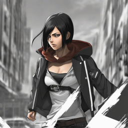 Mikasa_wears_a_streetwear_outfit_featuring_a_graphic_tee_distressed_denim_and_Adidas_sneakers_2_small.png
