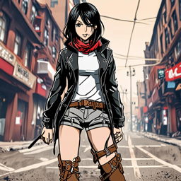 Mikasa_wears_a_streetwear_outfit_including_an_oversized_denim_jacket_and_Vans_sneakers_1_small.png