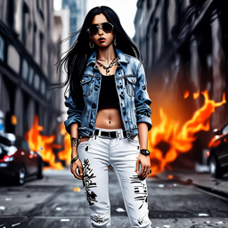 Mikasa_wears_a_streetwear_outfit_with_a_denim_jacket_graphic_tee_and_Vans_sneakers_3_small.png