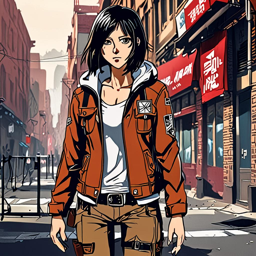 Mikasa_wears_a_trendy_streetwear_outfit_with_denim_jacket_graphic_tee_and_Vans_sneakers_1_small.png