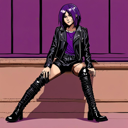 Mikasa_wears_leather_jacket_purple_skirt_and_combat_boots_3_small.png