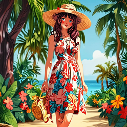 Rias_Gremory_wears_a_tropical_print_dress_and_accessories_3_small.png
