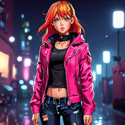 Asuka_wears_a_black_leather_jacket_pink_hoodie_and_distressed_denim_jeans_3_small.png