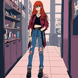 Asuka_wears_a_grunge-inspired_outfit_with_flannel_jeans_and_Dr_Martens_3_small.png
