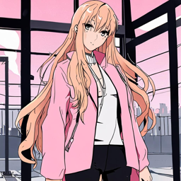 Asuna_Yuuki_wears_a_black_jumpsuit_and_pastel_pink_coat_with_Vans_sneakers_3_small.png