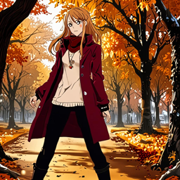 Asuna_wears_a_burgundy_coat_cream_sweater_and_brown_corduroy_pants_3_small.png