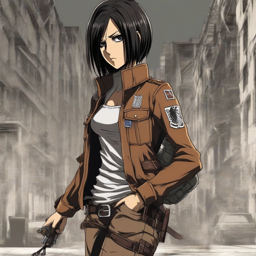 Mikasa_Ackerman_wears_a_denim_jumpsuit_and_leopard_print_boots_2_small.png