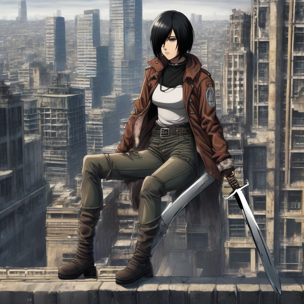 Mikasa_Ackerman_wears_a_denim_jumpsuit_and_leopard_print_boots_4.png