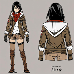 Mikasa_Ackerman_wears_a_graphic_tee_skirt_combat_boots_and_leather_jacket_1_small.png