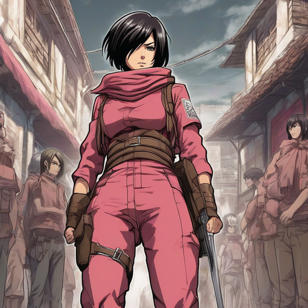 Mikasa_Ackerman_wears_a_neon-pink_jumpsuit_2.png