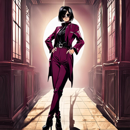 Mikasa_Ackerman_wears_a_plum_velvet_jumpsuit_with_gold_accents_and_statement_sunglasses_3_small.png