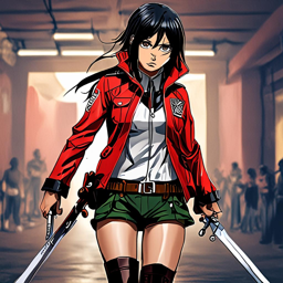 Mikasa_Ackerman_wears_a_red_PVC_jacket_distressed_denim_and_Vans_sneakers_1_small.png
