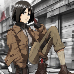 Mikasa_Ackerman_wears_a_streetwear_ensemble_with_a_denim_jacket_graphic_tee_and_sneakers_2_small.png