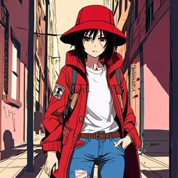 Mikasa_Ackerman_wears_a_streetwear_ensemble_with_a_denim_jacket_graphic_tee_and_sneakers_3_small.png