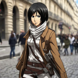 Mikasa_wears_a_Breton_shirt_red_skirt_and_black_boots_in_Paris_2_small.png