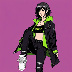Mikasa_wears_a_black_graphic_t-shirt_distressed_denim_jeans_and_a_leather_jacket_3_small.png