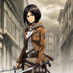 Mikasa_wears_a_black_leather_jacket_and_red_dress_with_metallic_accents_2_small.png