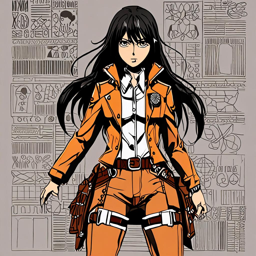 Mikasa_wears_a_black_leather_jacket_skater_skirt_and_combat_boots_1_small.png