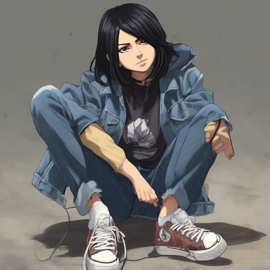 Mikasa_wears_a_denim_jacket_graphic_tee_and_ripped_jeans_4.png