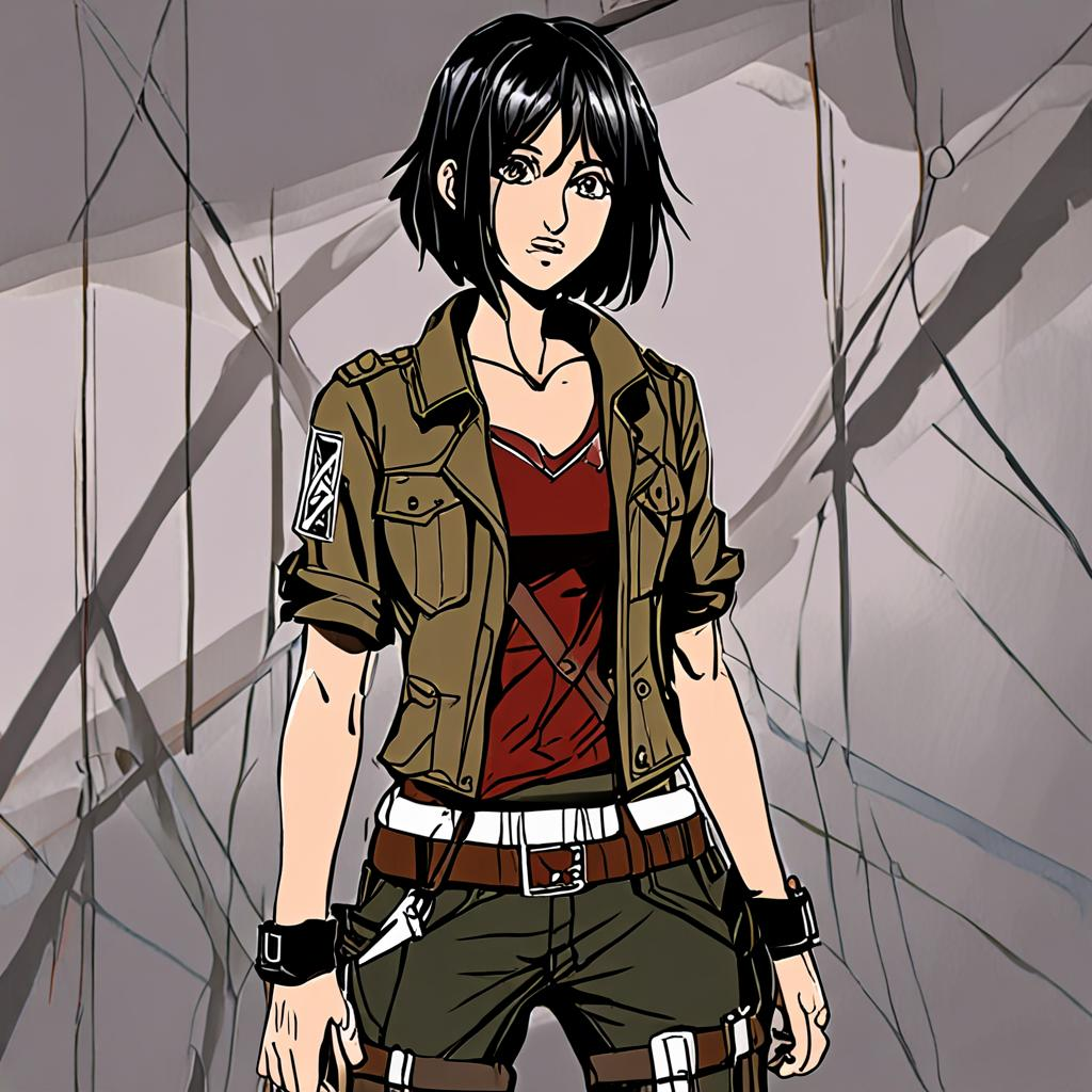 Mikasa_wears_a_graphic_t-shirt_distressed_denim_and_Vans_sneakers_1.png