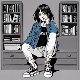 Mikasa_wears_a_graphic_t-shirt_distressed_denim_and_Vans_sneakers_3_small.png