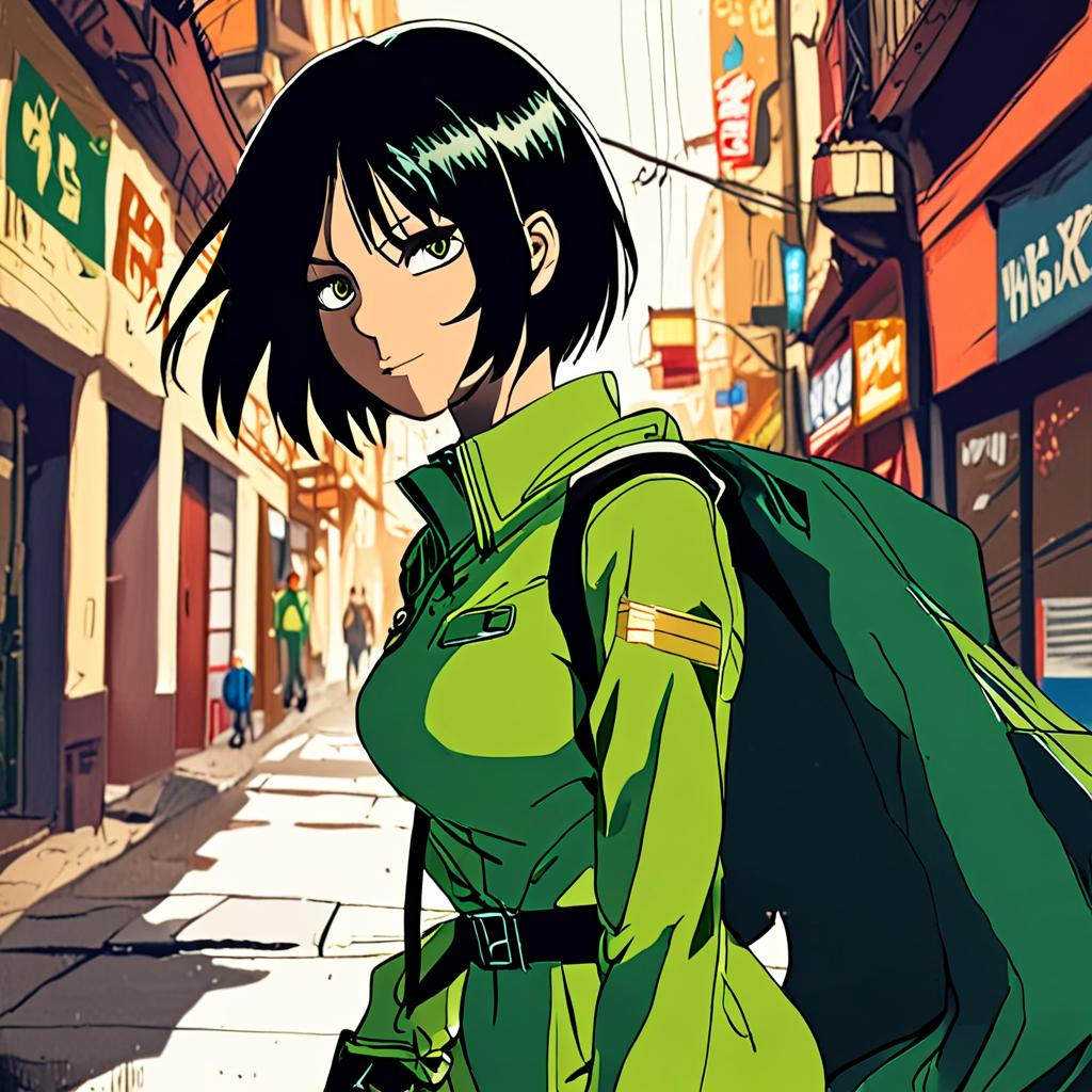 Mikasa_wears_a_neon-green_jumpsuit_with_gold_accessories_1.png