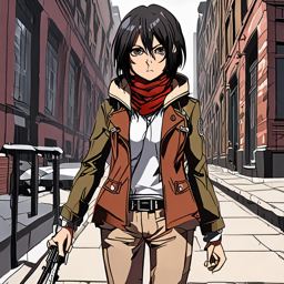 Mikasa_wears_a_streetwear_outfit_with_a_graphic_t-shirt_distressed_jeans_and_Vans_sneakers_1_small.png